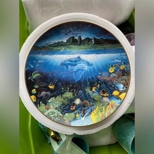 A Discovery Off Anahola Underwater Paradise Danbury Mint Collector Plate